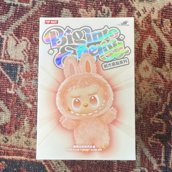💚 Authentic Unopened Labubu Pop Mart Big Into Energy Plush The Monsters Serenit - Picture 1 of 4